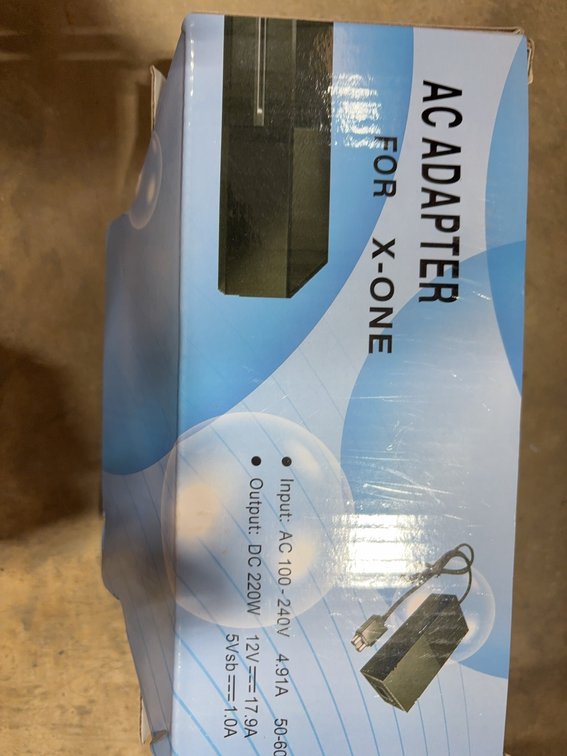 AC Adapter Power Supply for X-One Console, Input 100-240V, Output DC 220W 12V 17.9A