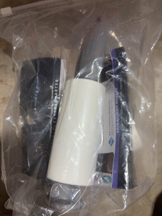 3-Pack Lint Rollers With Refill Rolls for Garments, Furniture, and Auto Use