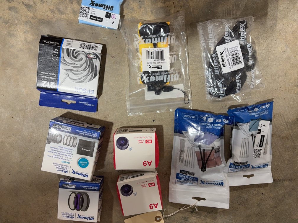 Camera Accessories Ultimaxx Filters Straps Kits A9 IP Cameras Epson 212 Ink