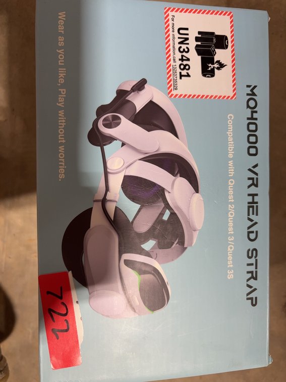 MQ4000 VR Head Strap for Quest 2/Quest 3/Quest 3S, Adjustable Comfortable Design