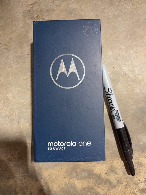 Motorola One 5G UW Ace Smartphone in Box, Model MOTXT21131PP