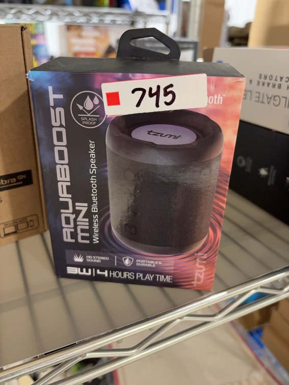 Tzumi Aquaboost Mini Bluetooth Speaker & Jabra Speak 750 Conference Speaker