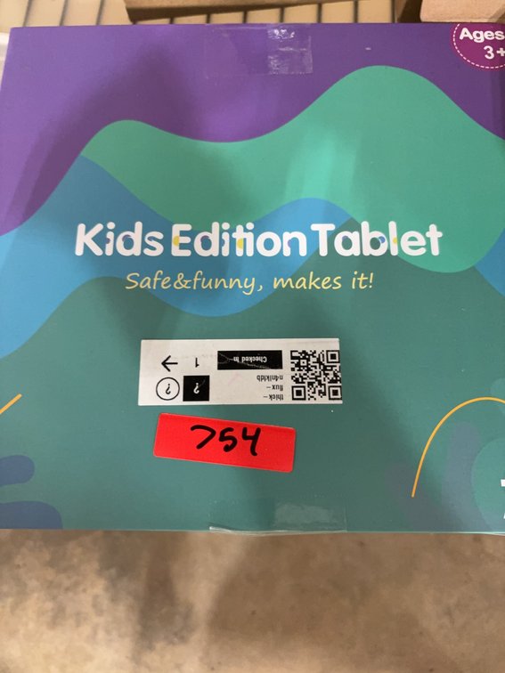 Kids Edition Tablet BAKEN Model K7-BB Wi-Fi Bluetooth Ages 3+ in Box