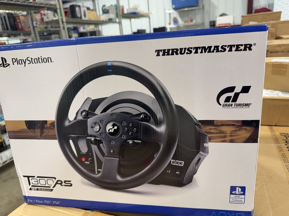 Thrustmaster T300 RS GT Edition Racing Wheel and Pedals for PlayStation
