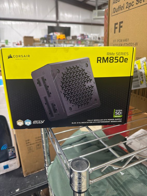 Corsair RM850e RMe Series 850W Fully Modular ATX 3.0 Power Supply, 80 Plus Gold