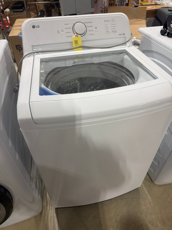 LG Top Load Washing Machine New, Digital Controls, Multiple Wash Cycles, White