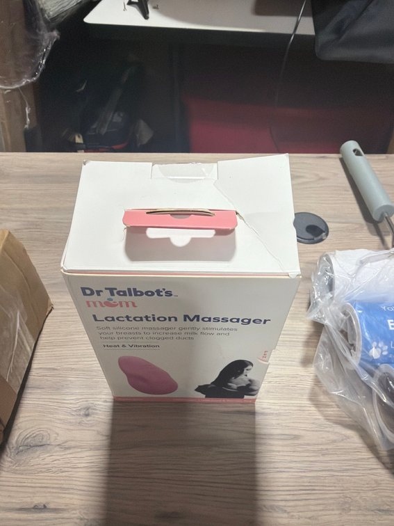 Dr Talbot's Mom Milk Flowin' Lactation Massager With Heat & Vibration