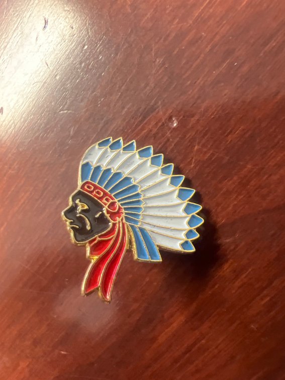 Colorful Enamel Tribal Chief Pendant
