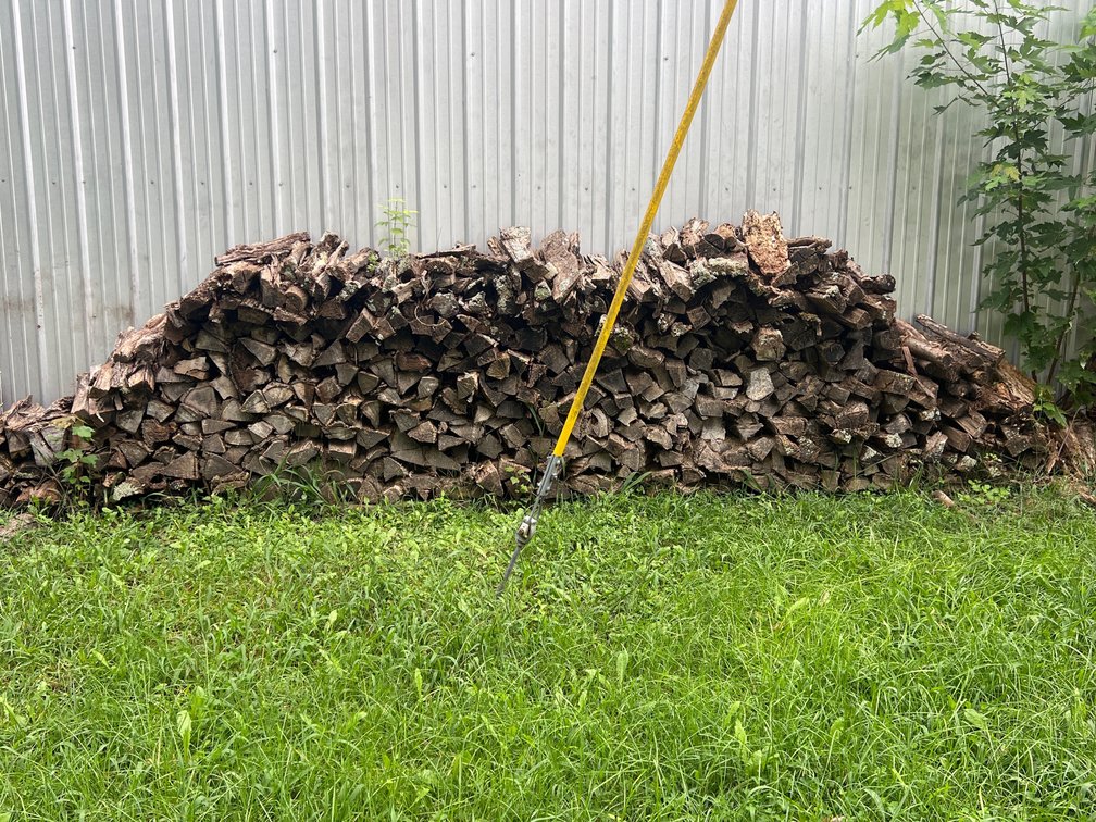 Large lot of firewood already split