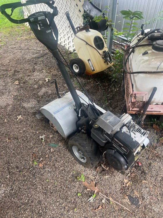 Craftsman 5 HP Rear Tine Tiller with Briggs & Stratton Engine
