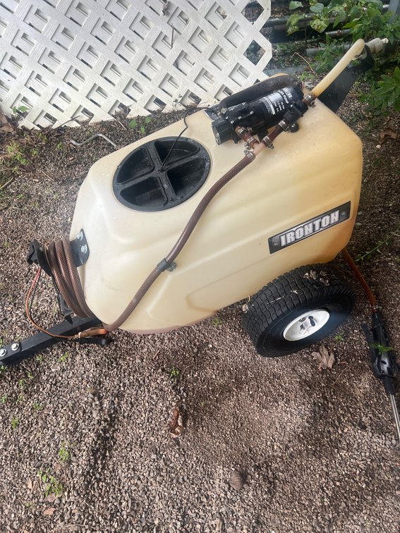 Ironton Tow-Behind Sprayer with Pump