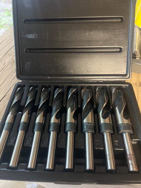 Triumph 1/2 Inch Shank Silver & Deming Drill Bit Set
