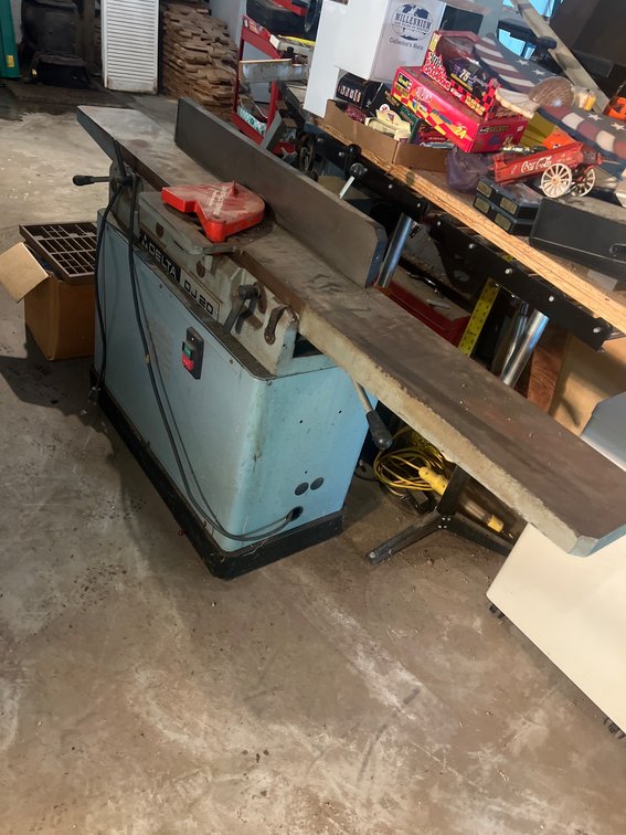 Delta DJ-20 8-Inch Jointer with Cast-Iron Base