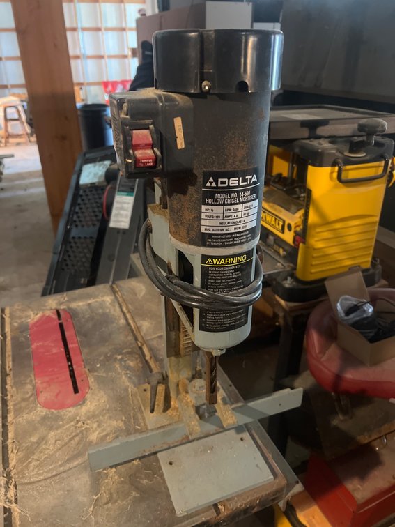 Delta Hollow Chisel Mortiser Model 14-650