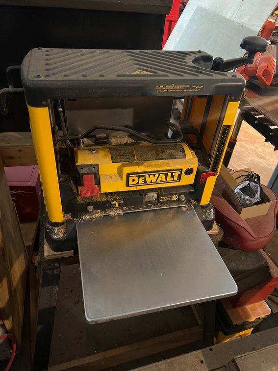 DeWalt Planer with Stand