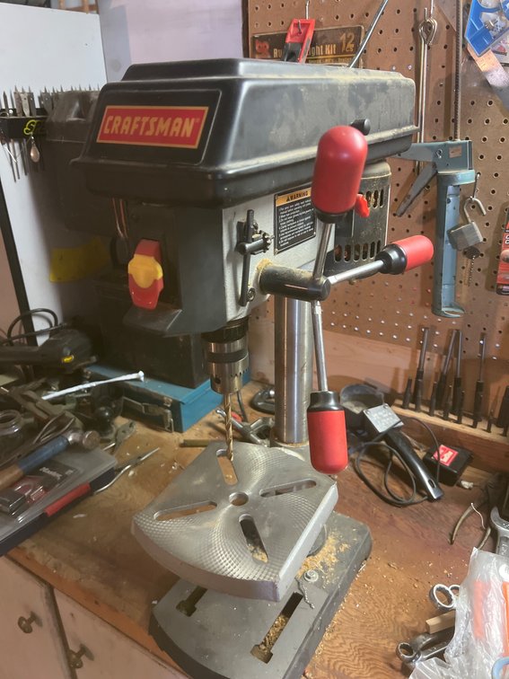 Craftsman 13-Inch Drill Press with Adjustable Table
