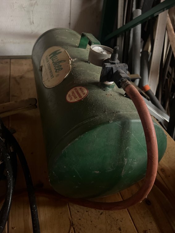 Murhee Fire Equipment Green Compressed Air Tank