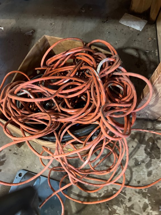 Orange Electrical Cables