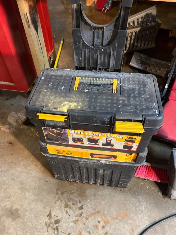 Stanley Mobile Work Center with Tools Included