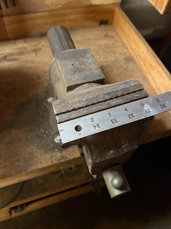 5 1/2” Heavy-Duty Bench Vise with Swivel Base