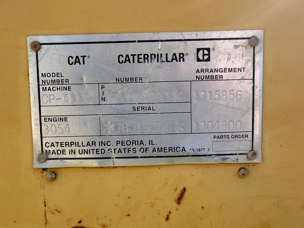 Image for Caterpillar CP-433C Compactor