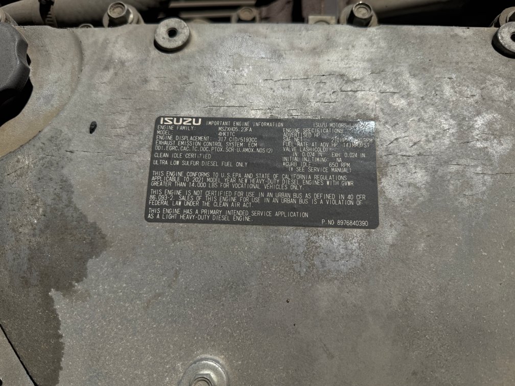 Image for 2021 Isuzu S/A Roll Off Truck