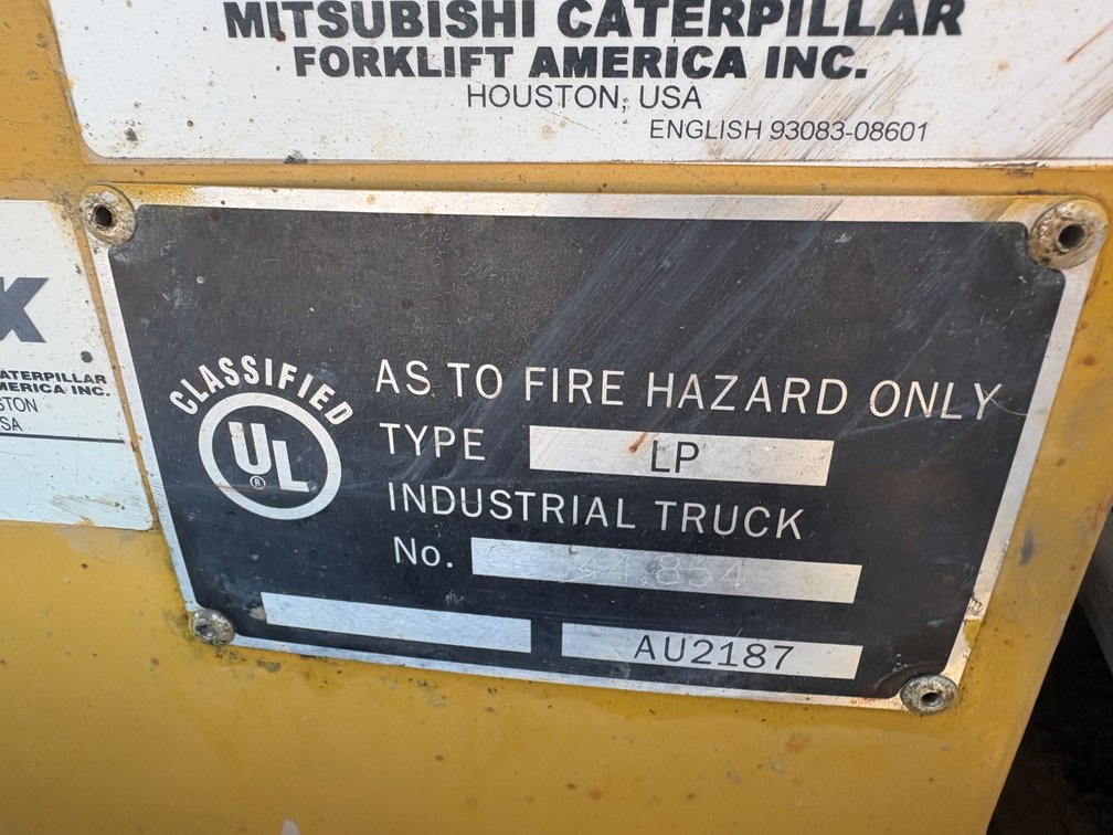 Image for Caterpillar 2P6000 Forklift