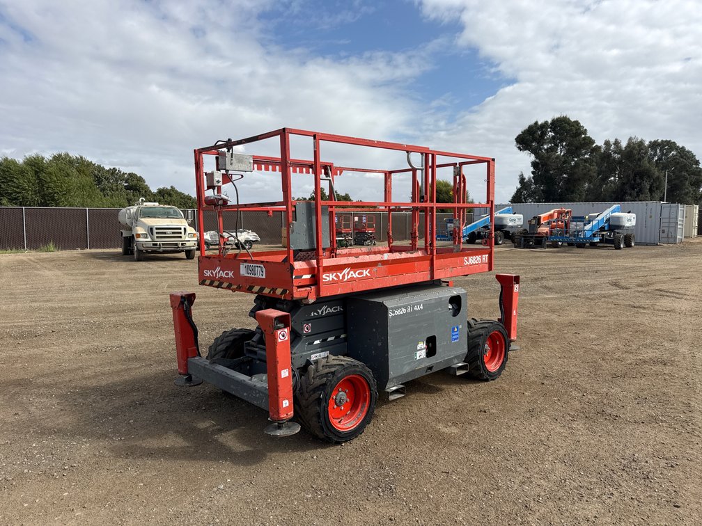 2019 Skyjack SJ6826RT Rough Terrain Scissor Lift