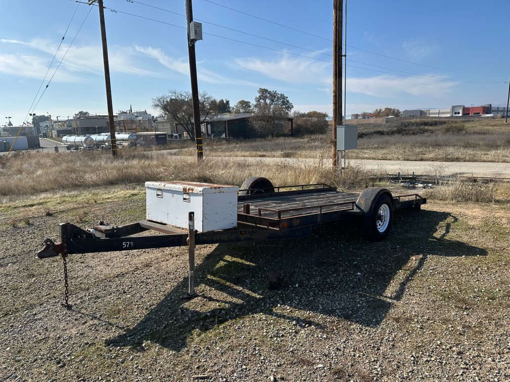1995 Custom Built S/A Equipment Trailer