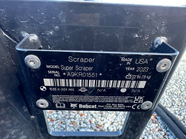 Image for 2023 Bobcat Super Scraper