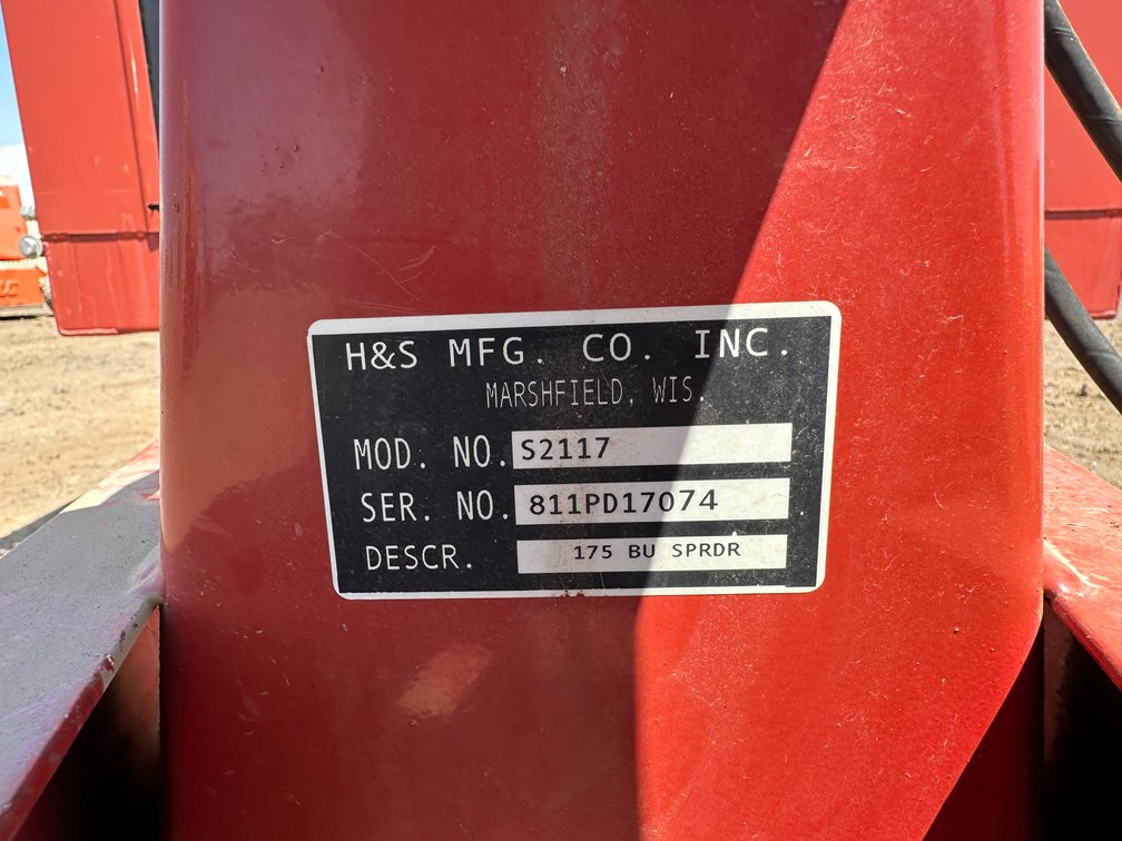 Image for H&S S2117 175 BU Manure Spreader