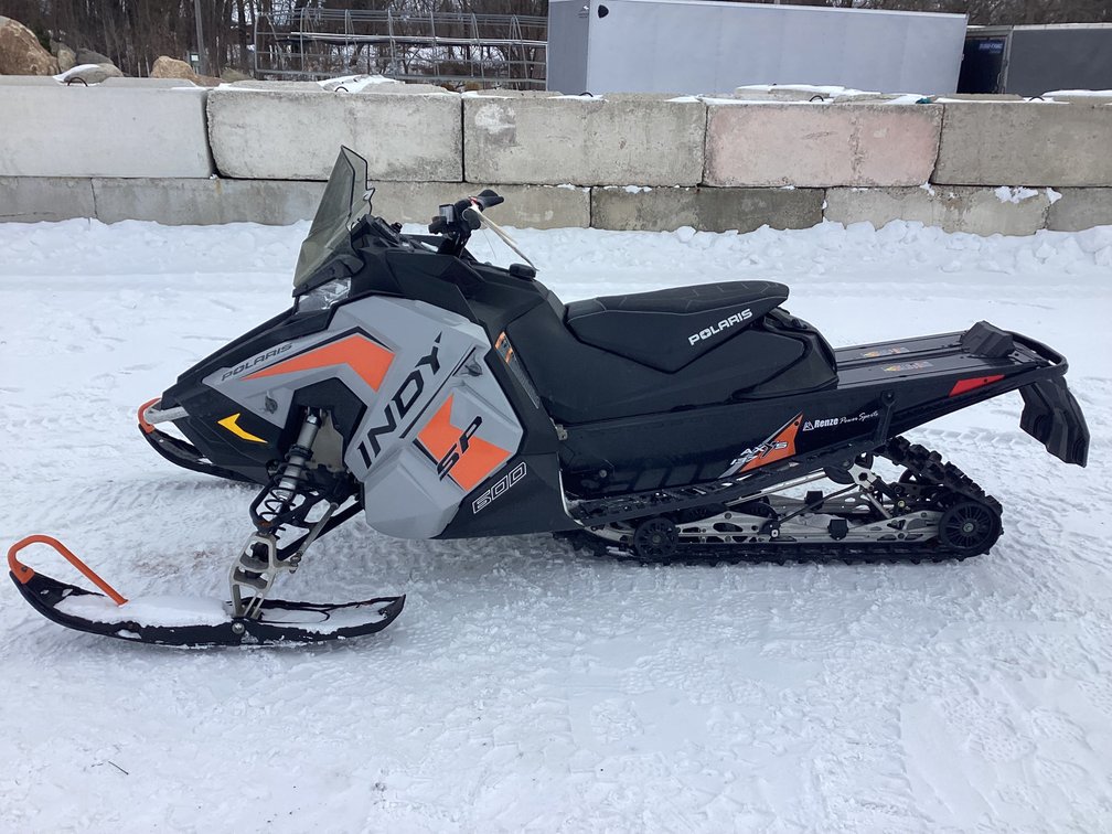 2022 Polaris 600 Indy SP 137, started, shows 4,637 miles, registration.