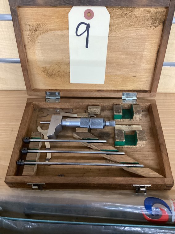 6” Mitutoyo depth micrometer.
