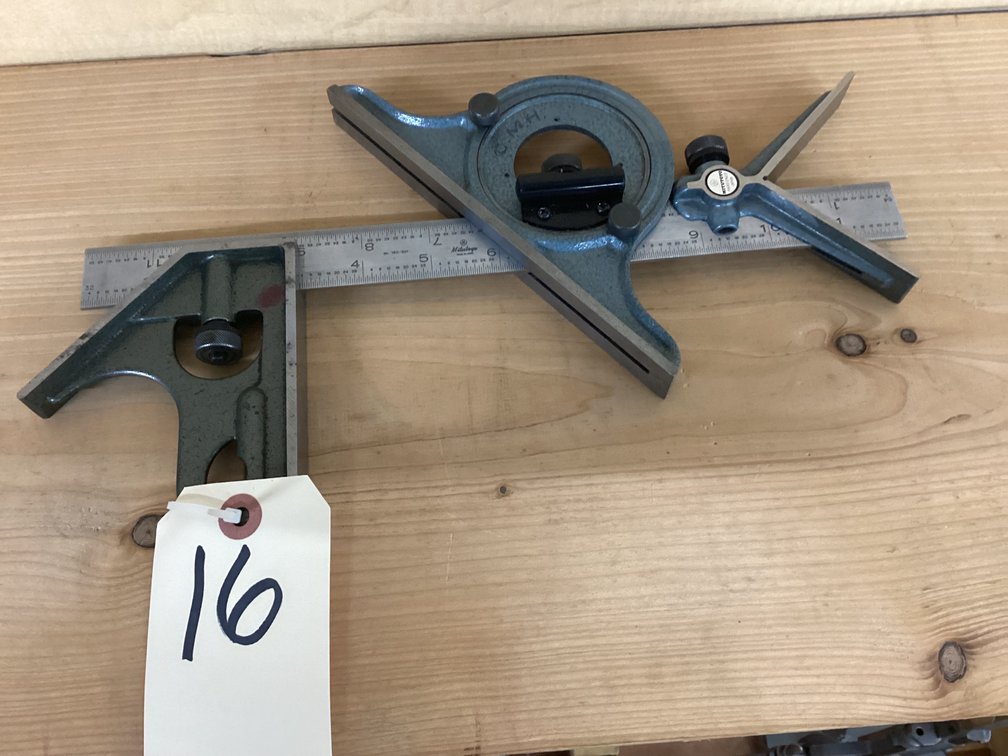 12” Mitutoyo precision square.