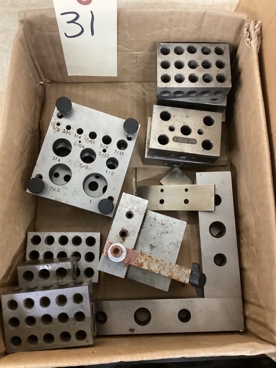Box of precision blocks.