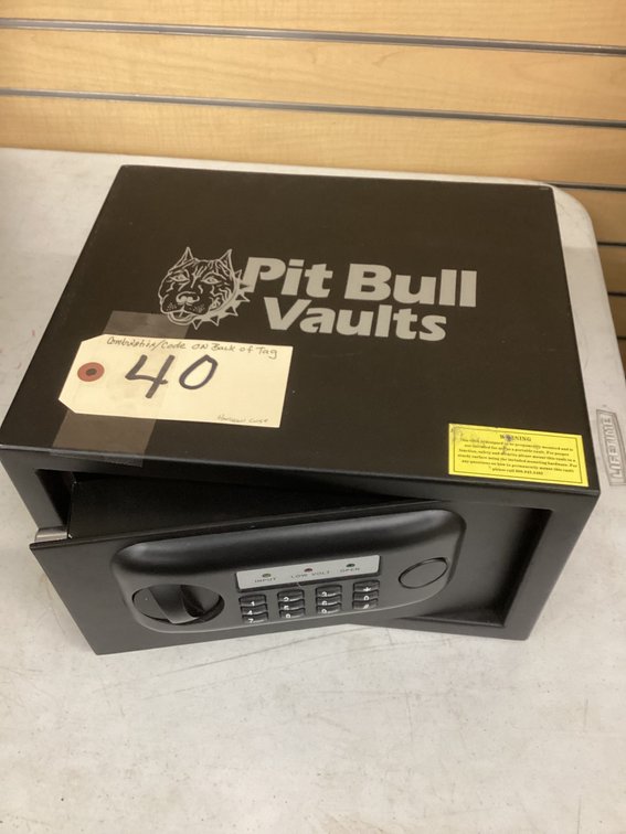 Pit Bull electronic lock handgun case.
