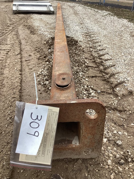 5” X 5” X 30’ metal light post.