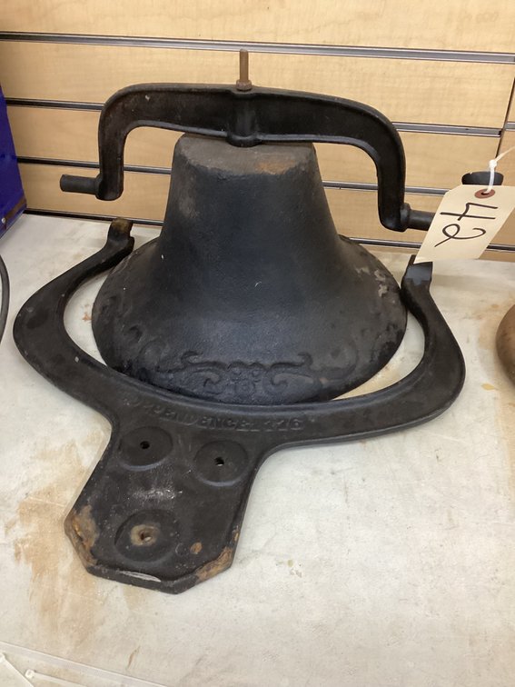 #2 Cast iron bell.