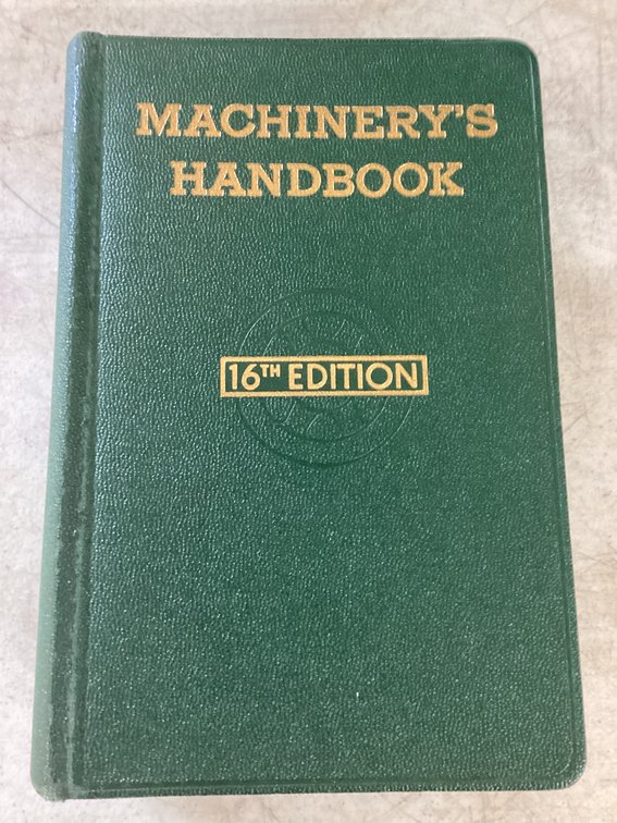 Machinery’s Handbook