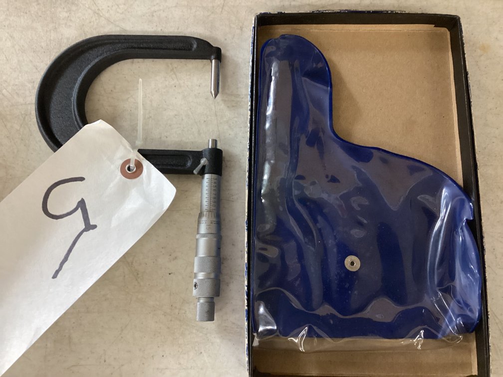 Central Tool .3-1.3 disc brake micrometer.