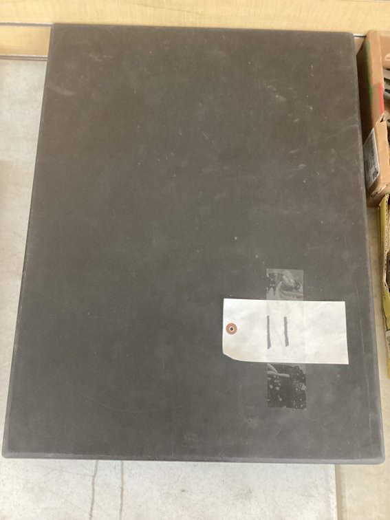 18” X 24” X 3” granite surface plate.