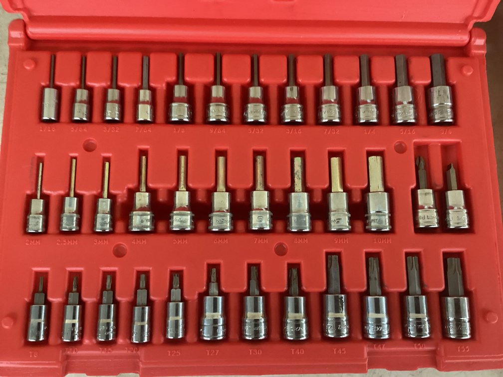 Snap On socket driver set- SAE & metric.