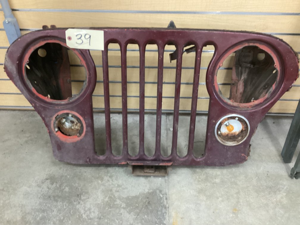 Jeep front grill.