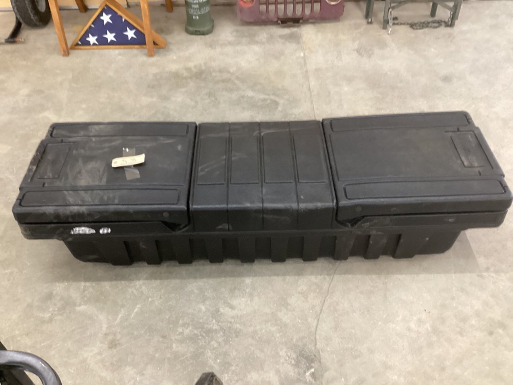 Tuff Box plastic truck tool box.