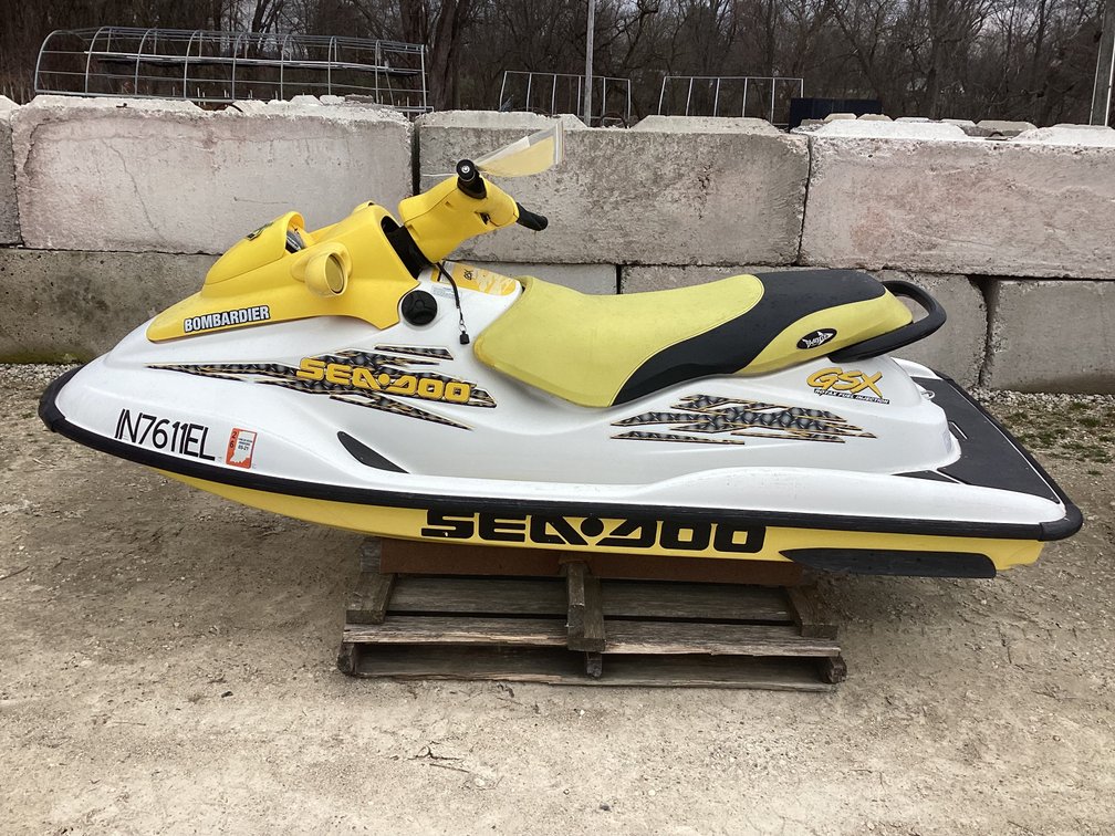 2001 Sea Doo GSX 800 PWC, started, title.