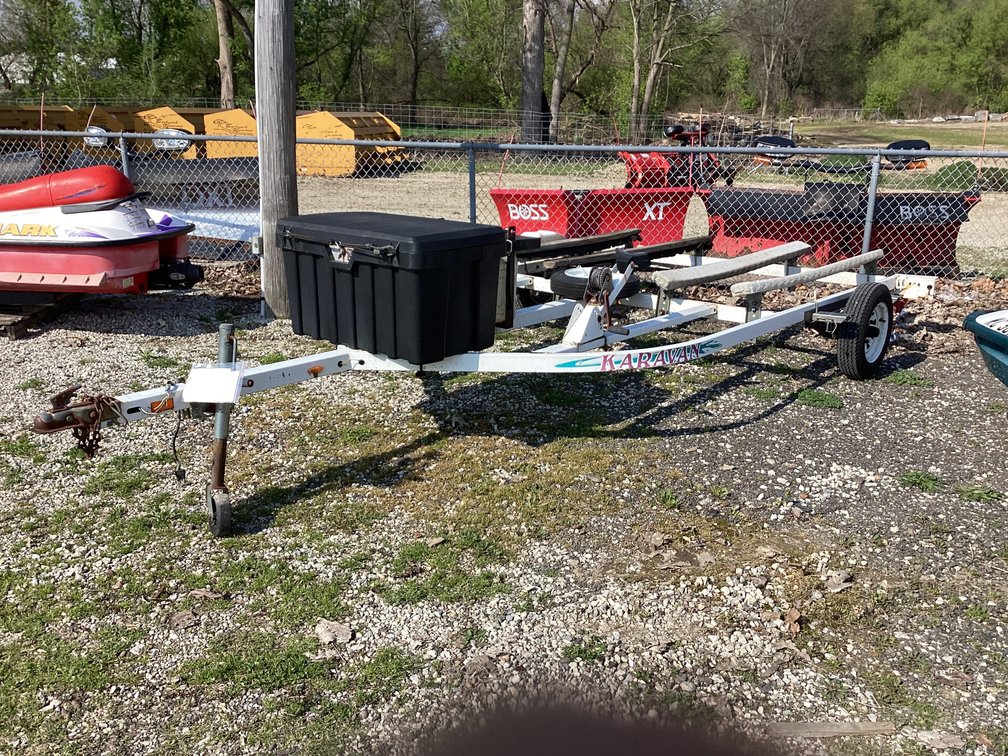 2000 Karavan two place PWC trailer, bill of sale.