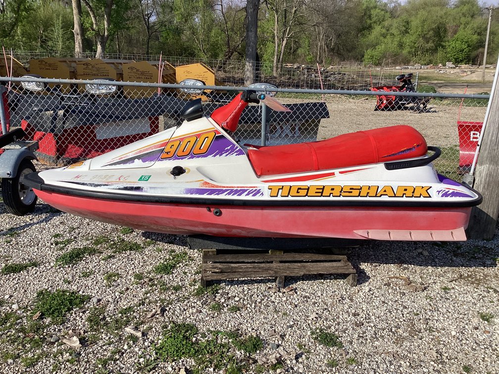 1995 Arctic Cat TS 900, started on spray, bill of sale.