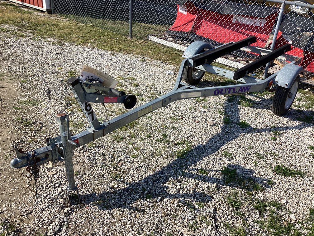 1995 Outlaw single place PWC trailer, bill of sale.
