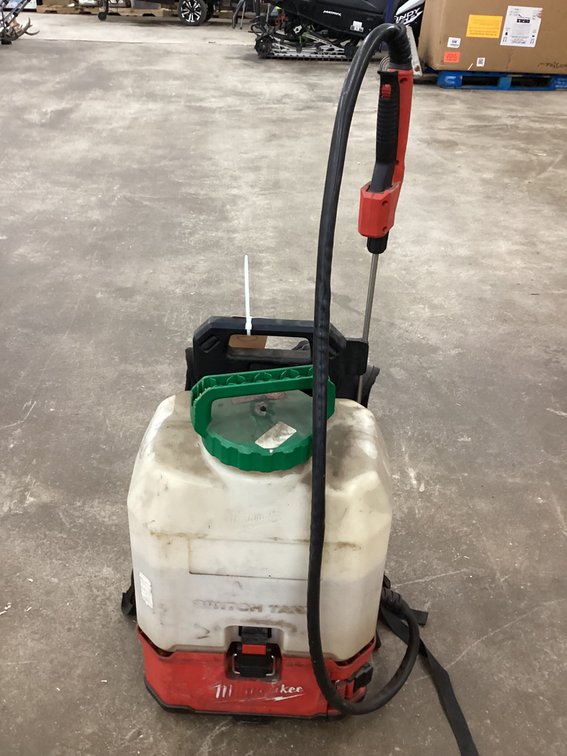 Milwaukee backpack sprayer.