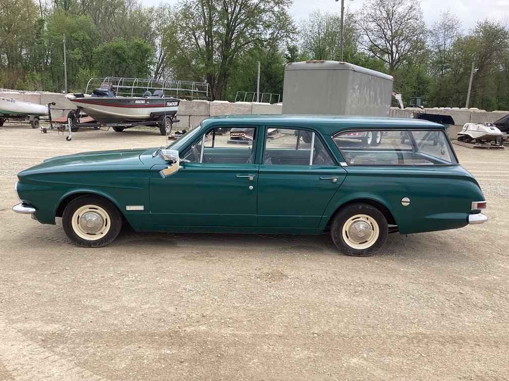 1963 Plymouth Valiant wagon, started, shows 66,46 miles, title.
